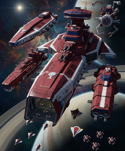 Epic Space Battles – AI製ゲームのスクリーンショット