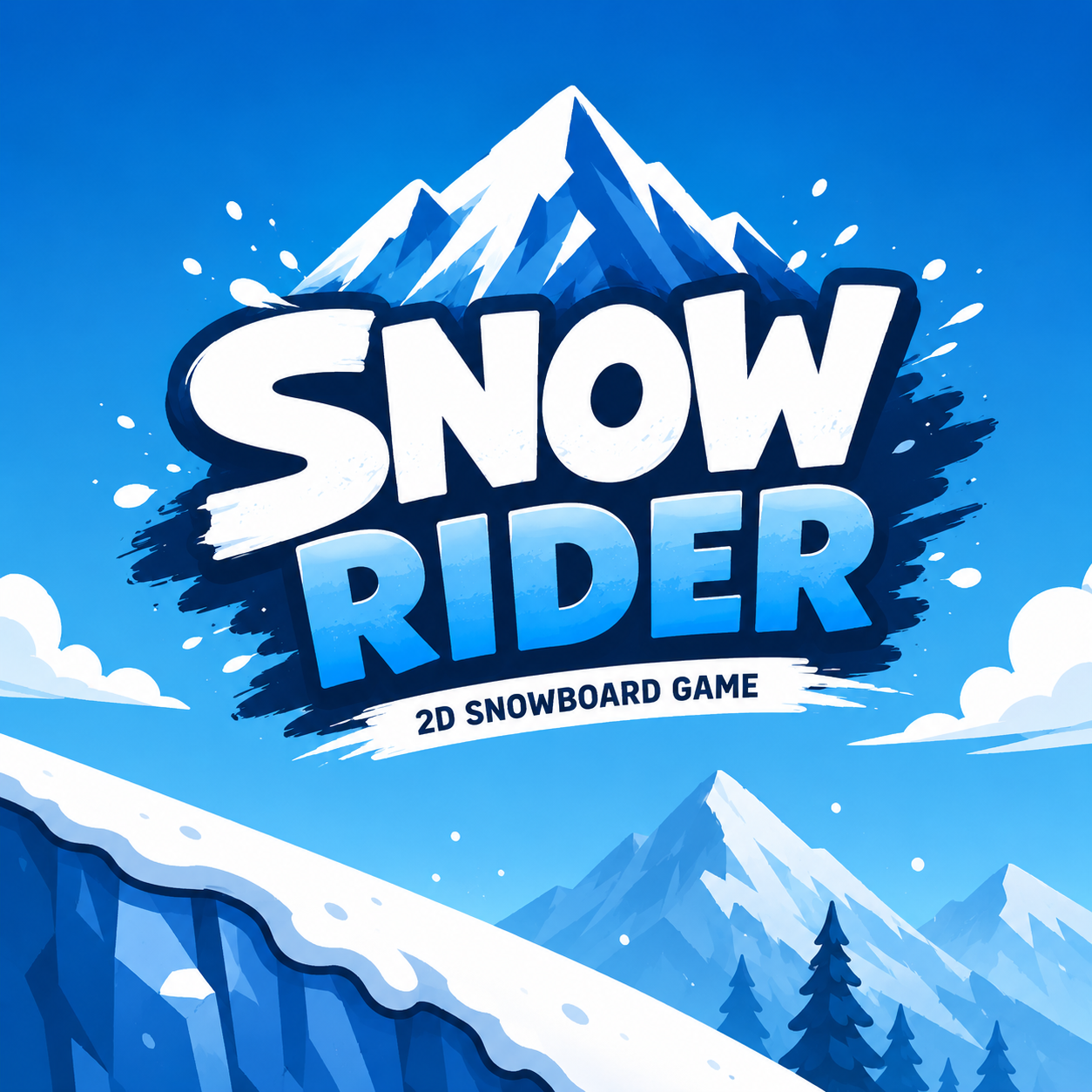 Snow Rider 2D