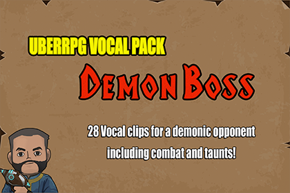 UBERRPG Vocal Pack - Demon Boss