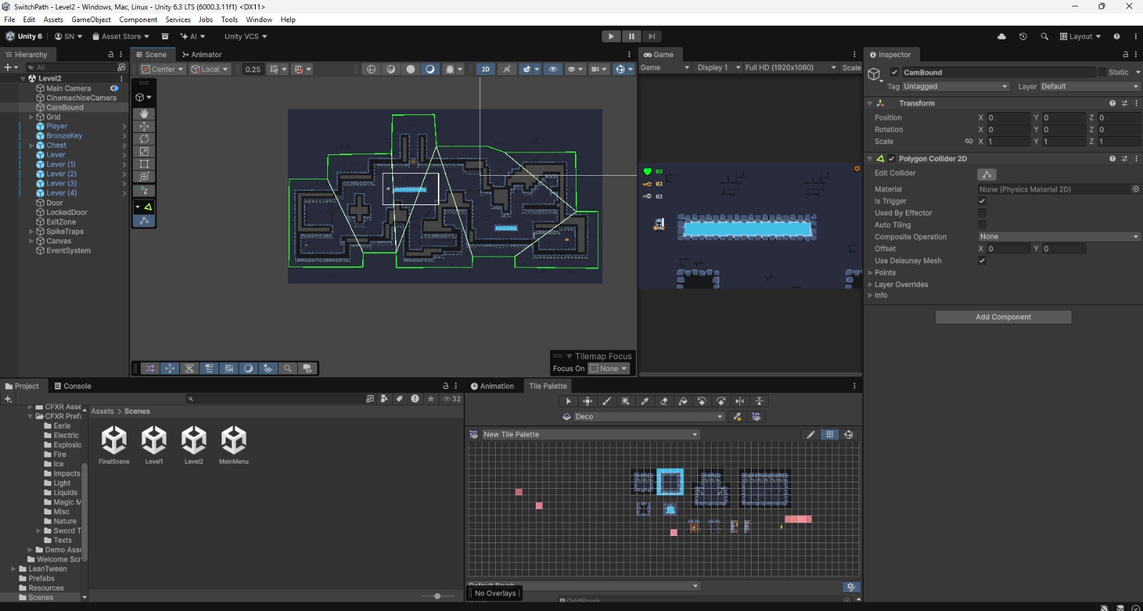 Switch Path — Devlog #4: Making It Look Good - Switch Path by Praboda123