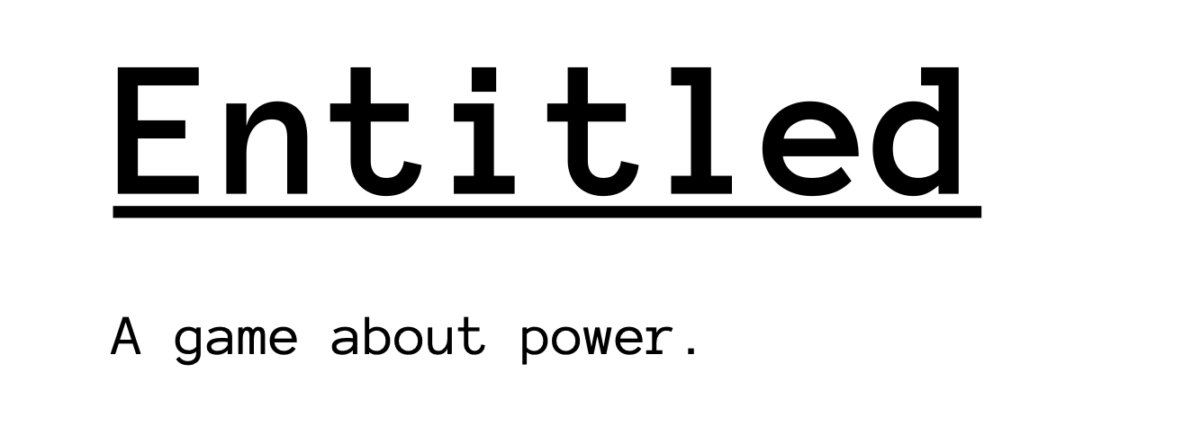 Entitled