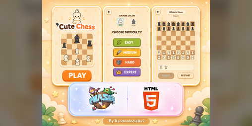 Cover image for Cute Chess – HTML5 Chess Game Template