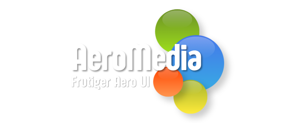 AeroMedia: Frutiger Aero UI