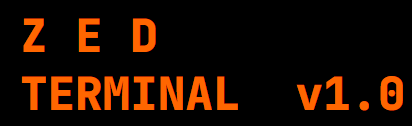ZED TERMINAL