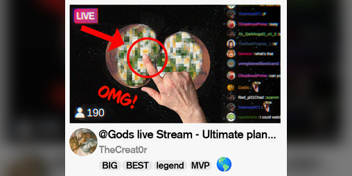 Cover image for Ultimate planet cutting - Mystery Edition (The creator Is Live)
