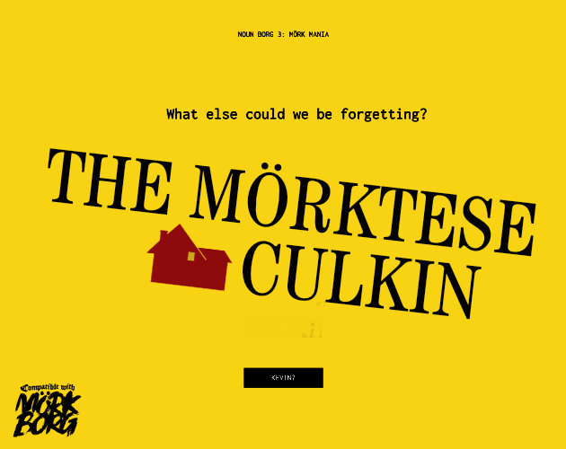 Cover image for The Mörktese Culkin