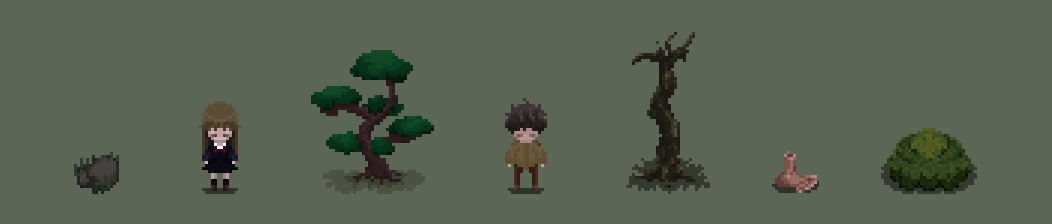 [FREE] Dream Pixel: Basic Exterior Pack 16×16 RPG Tileset | Top-Down | RPG Maker MV/MZ | Godot | Unity