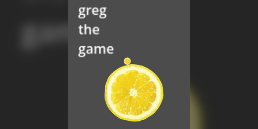 Cover image for GREG THE GAME