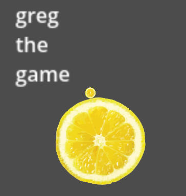 Cover image for GREG THE GAME