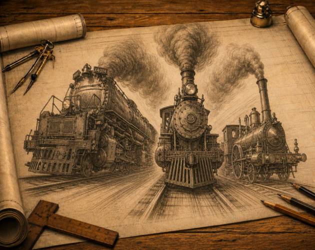Cover image for Full Steam Ahead