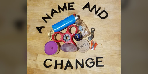 Cover image for A Name and Change