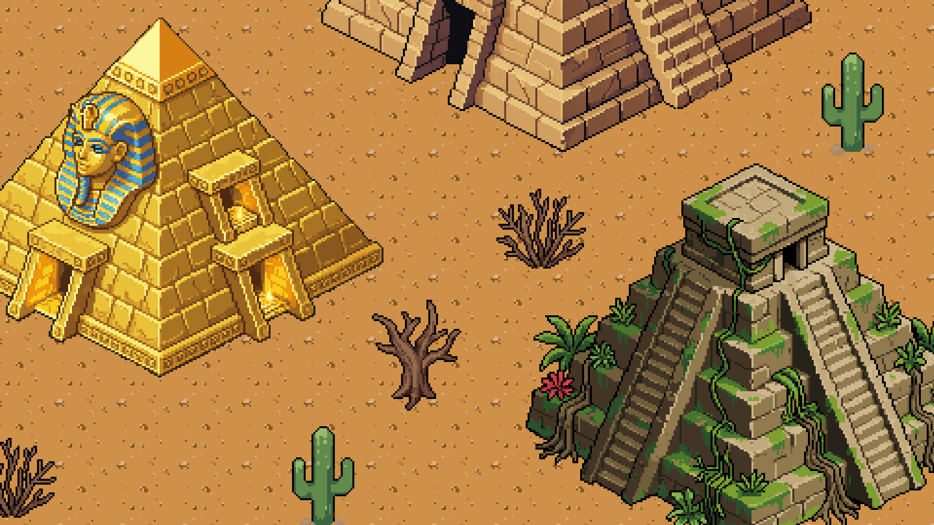 Ancient Pyramid Pack – 12 Pixel Art Structures by MutterPixel Studio