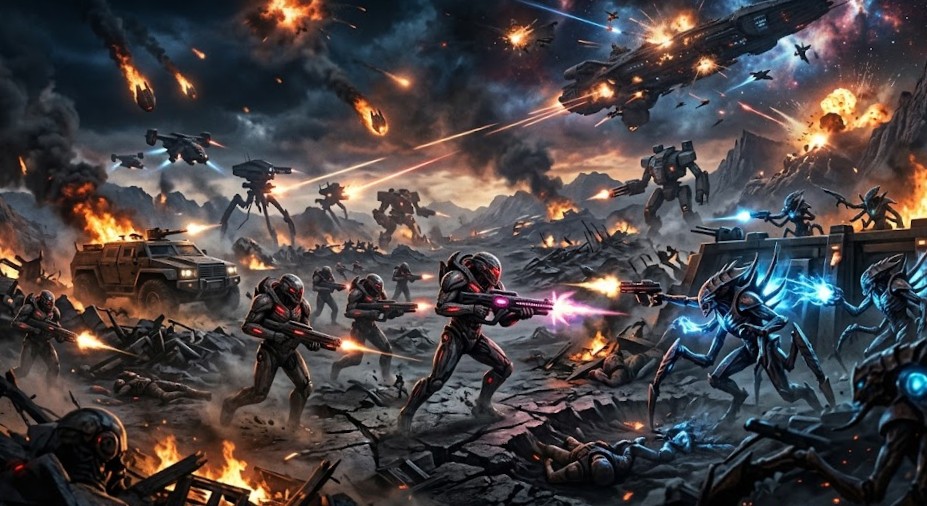 Alien Wars - Alien Wars by switchONOFF