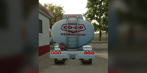 Cover image for FS25 Co-oP Petroleum Fuel Tanker Truck Edit v1