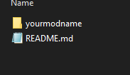 mod folder