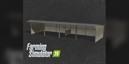 Cover image for FS25 4 Bay Machinery Shed