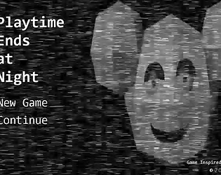 Playtime Ends at Night (Scrapped Game)