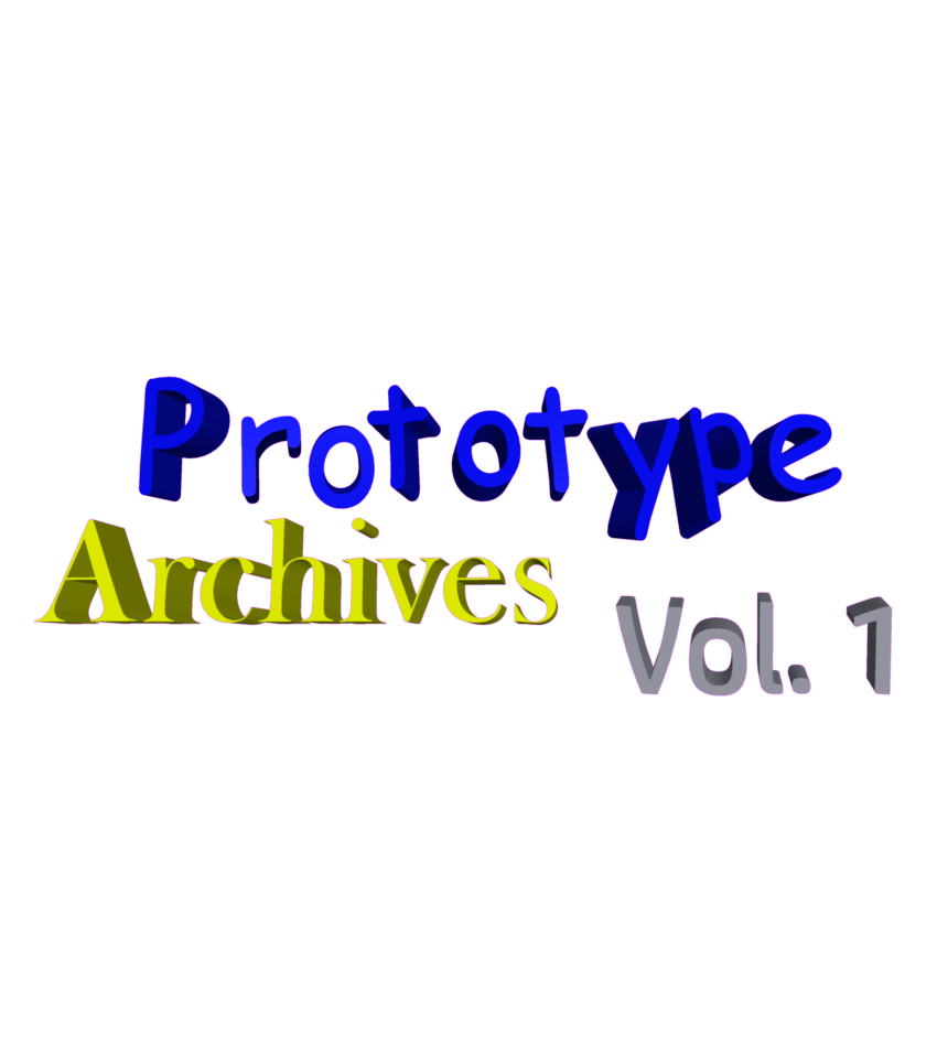 Prototype Archives Vol. 1 by GabrielTheDev