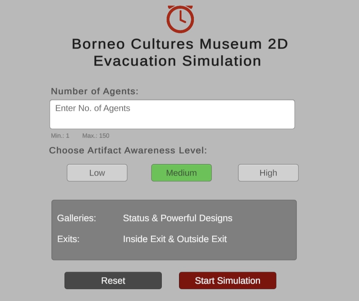 Artifact-Aware Simulation for Emergency Evacuation in Cultural Environments