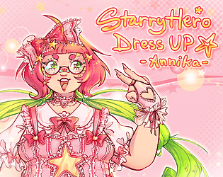 Starry Hero Dress Up -Annika- [Free] [Simulation]