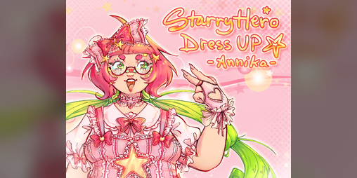 Cover image for Starry Hero Dress Up -Annika-