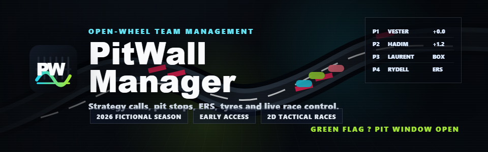 PitWall Manager
