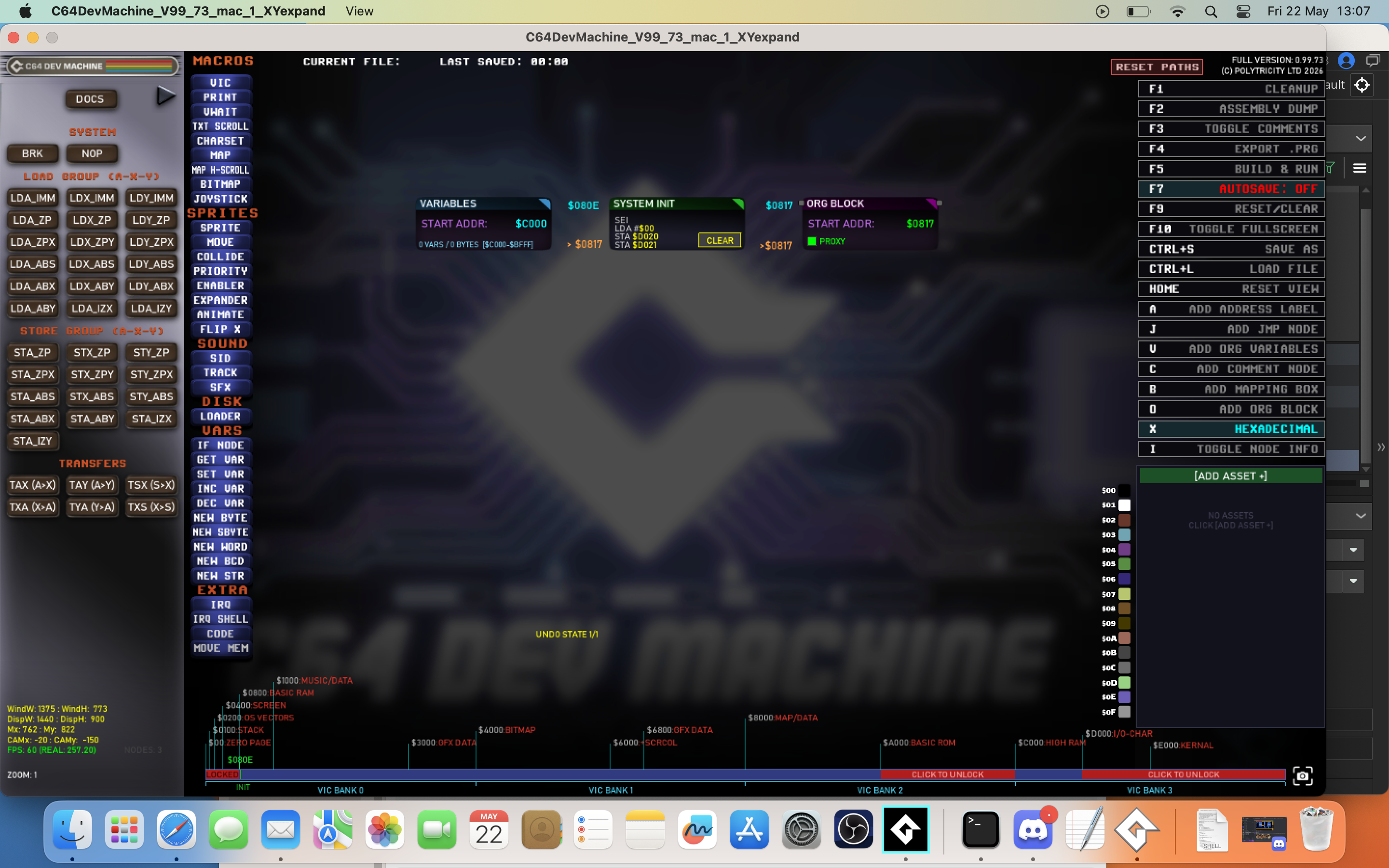 Move Mem , Sprite Expand XY are the highlights! - C64 Dev Machine V099 ...