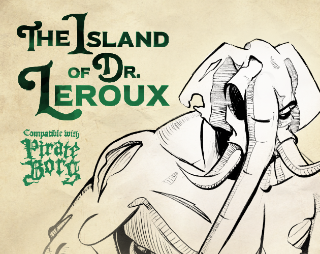 Cover image for The Island of Dr Leroux