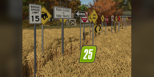 Cover image for Placeable US Road Sign Pack #1