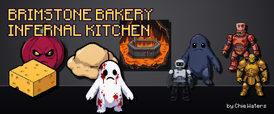 Brimstone Bakery — 413 2D Pixel Assets for Action Platformers