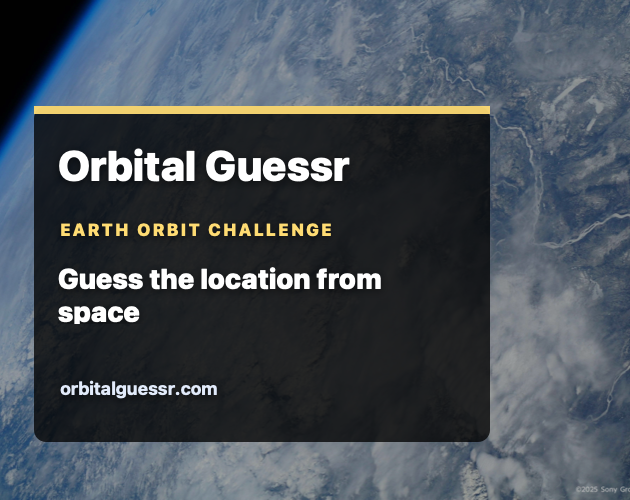 Orbital Guessr