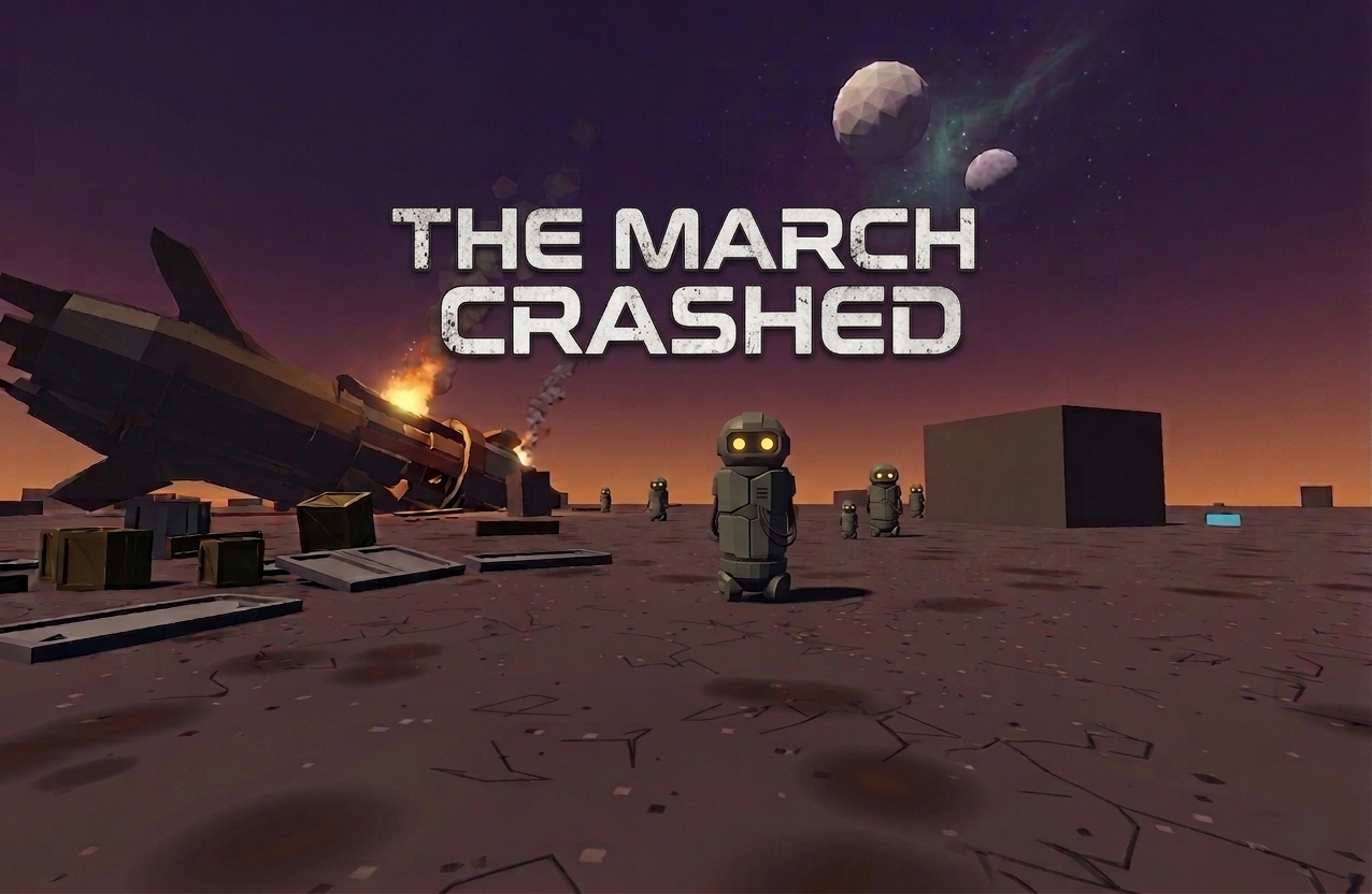 THE MARCH CRASHED