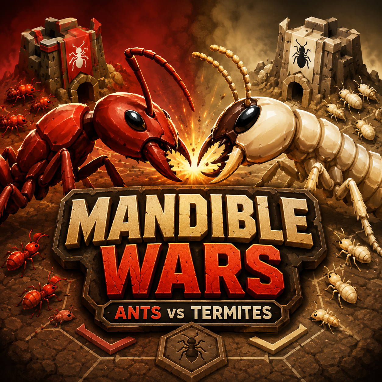 Mandible Wars: Ants vs Termites