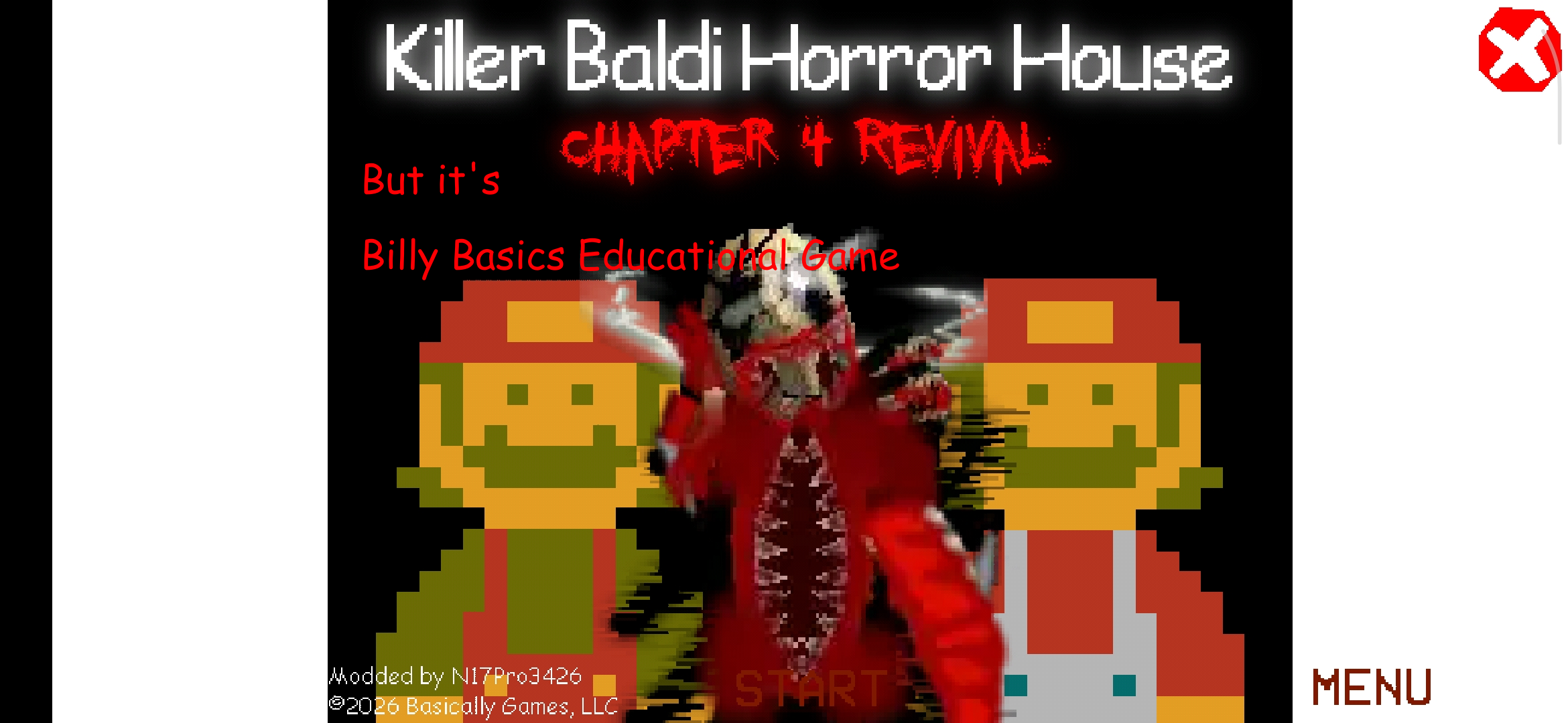 Killer Baldi Ch.4 Revival But It's Billy Basics Educational Game