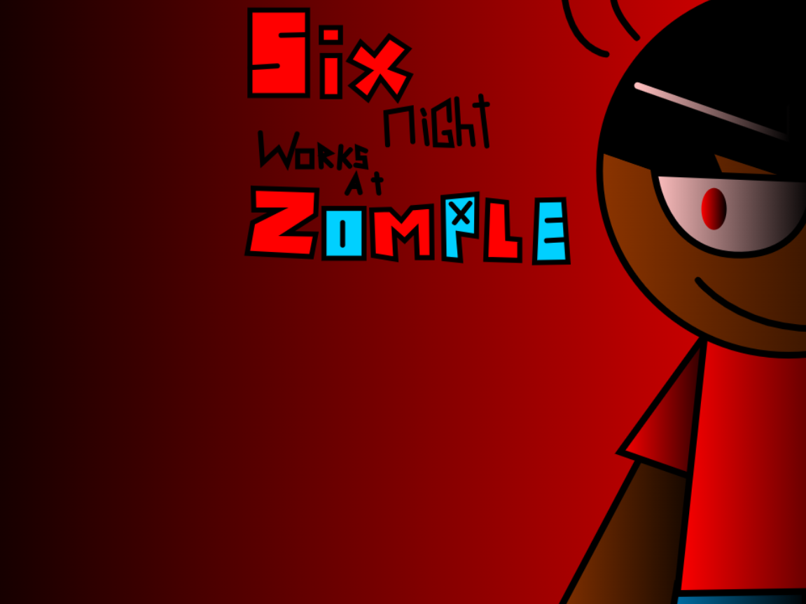 Cover image for Six night works at zomple's