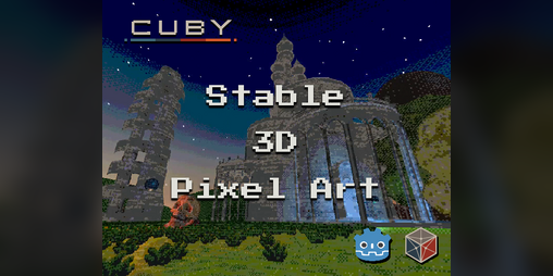 Cover image for CUBY - Stable 3D Pixel Art for Godot 4.5.1+