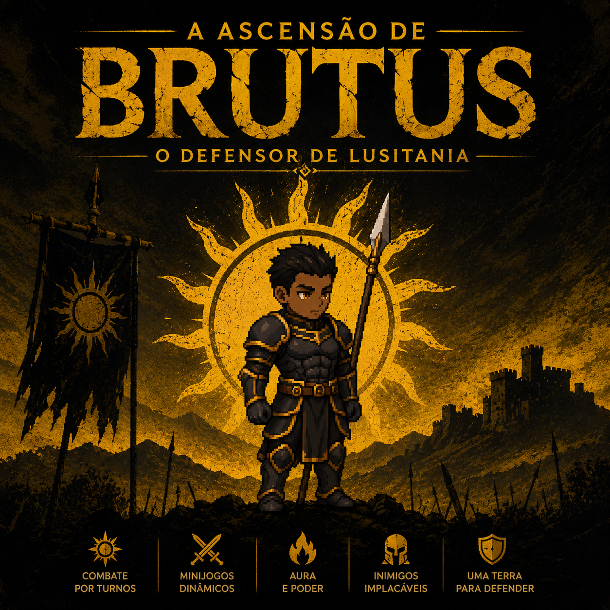 A Ascensão de Brutus: O Defensor de Lusitânia