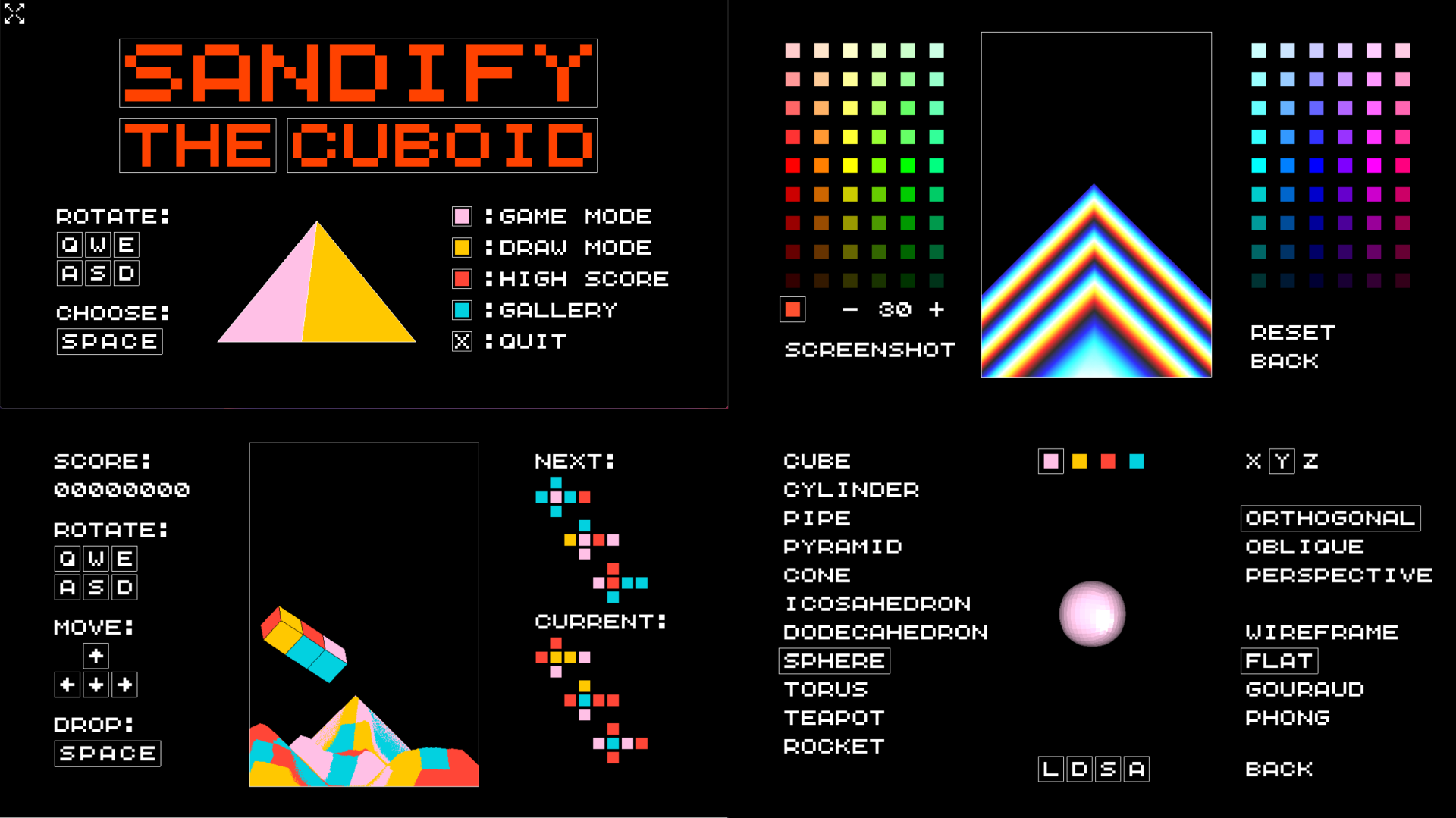 Sandify Patterns Sandify The Cuboid by MrMedius