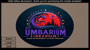 UL+ Simple Main Menu & Loading Screen REDONE by Umbarium Librarium+