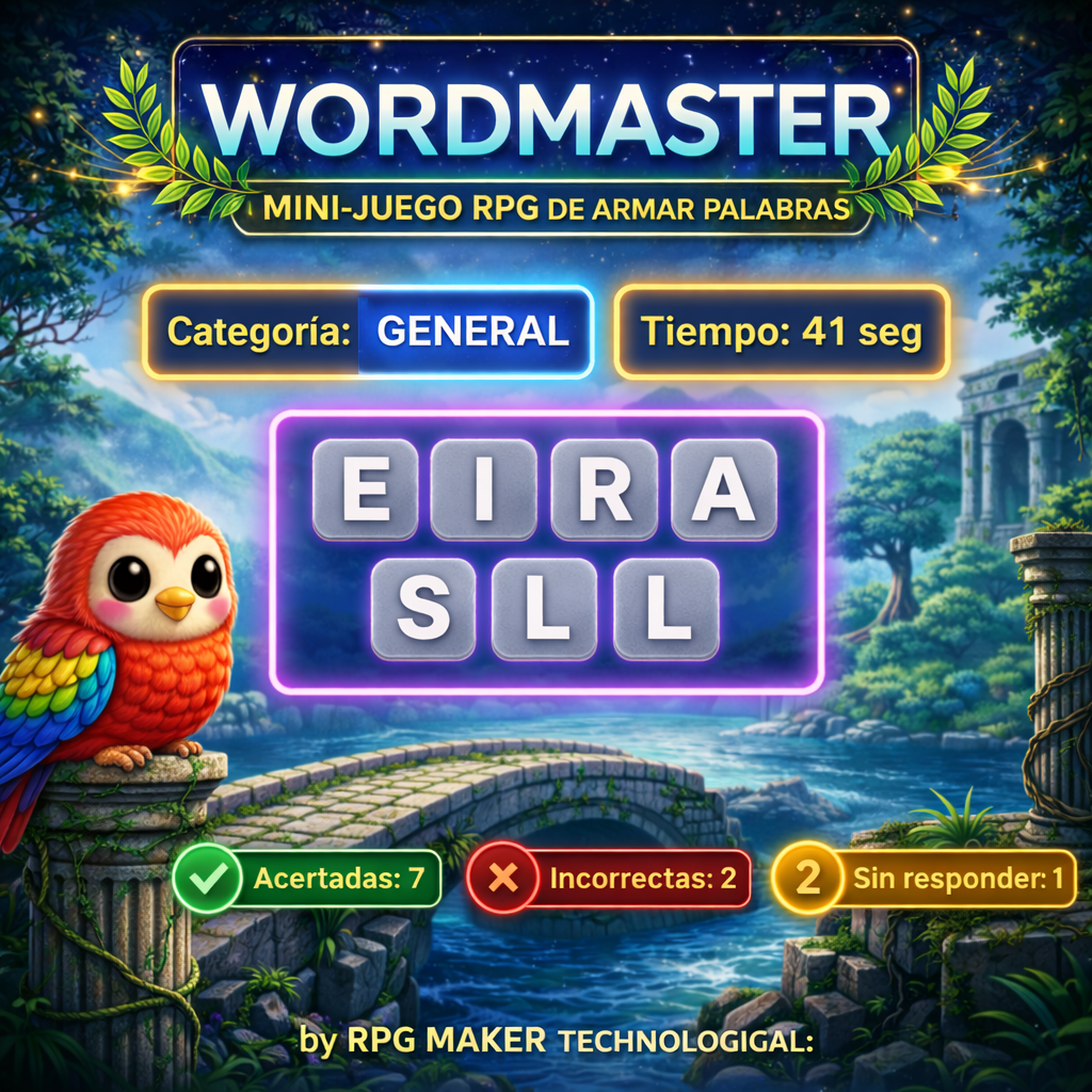 Rpg Maker Lettering WORD MASTER