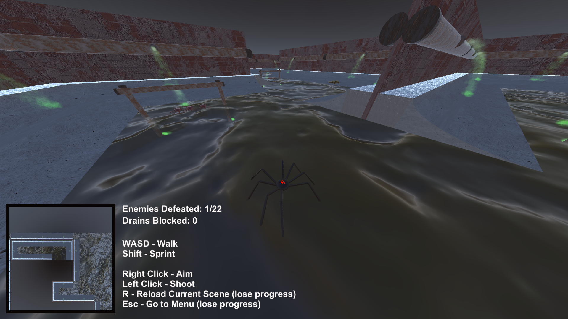 Itsy Bitsy Spider Procedural