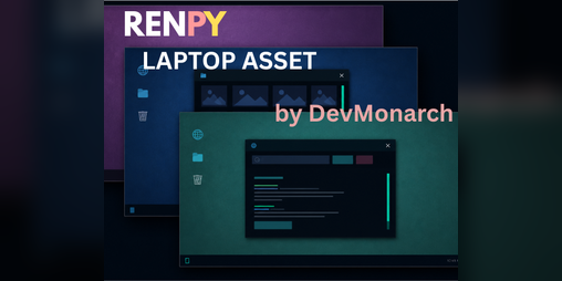 Cover image for Ren'Py Interactive Laptop Asset