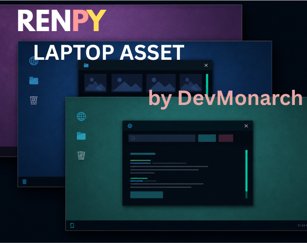 Cover image for Ren'Py Interactive Laptop Asset