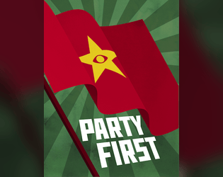Party First   - 1980s Alt History Pulp Horror 
