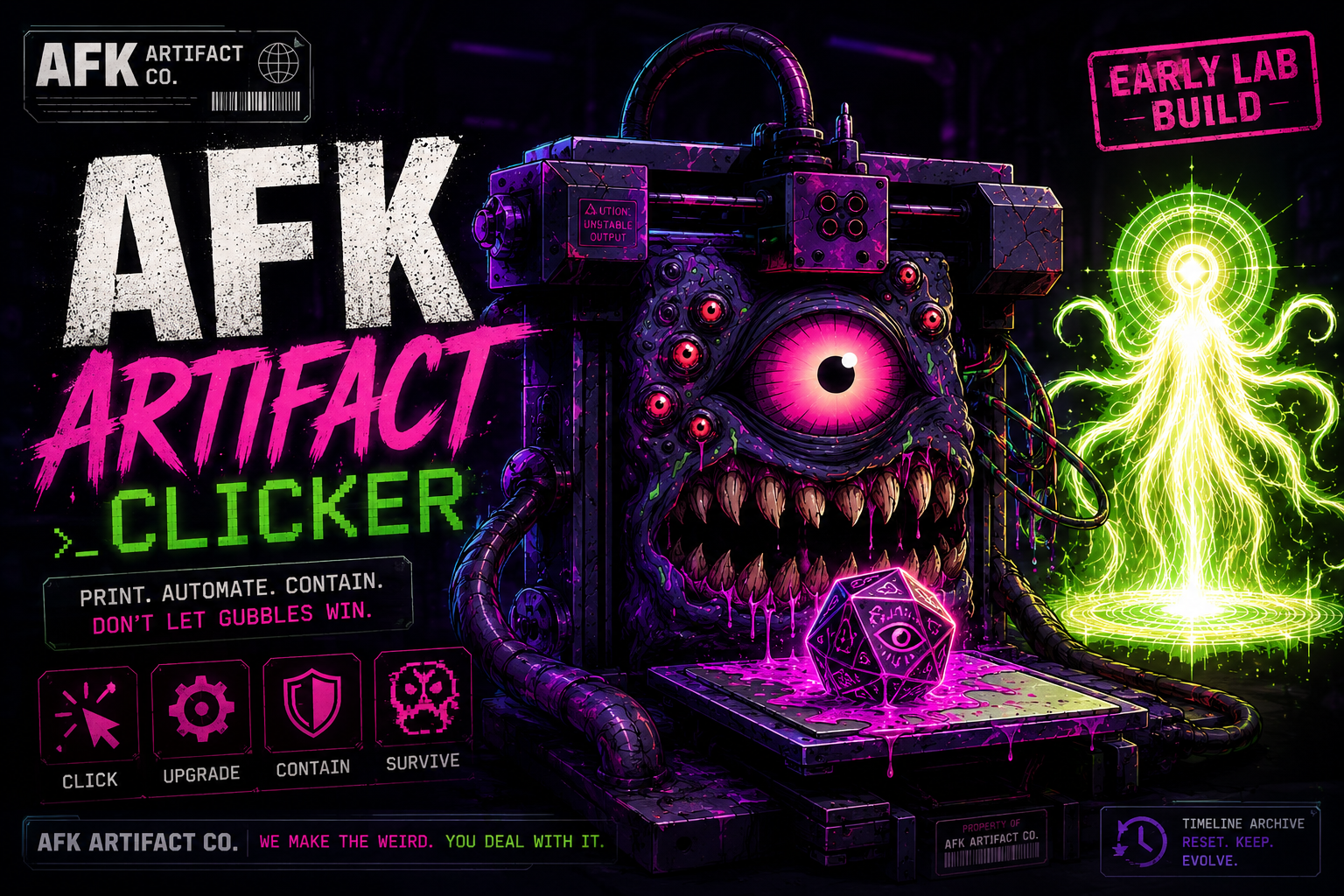 AFK Artifact Clicker