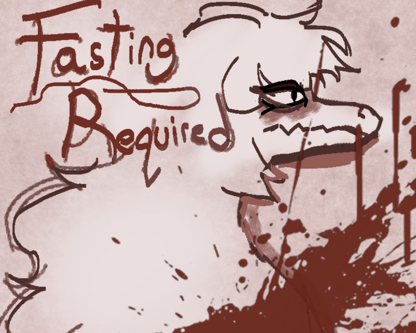 Cover art for FASTING REQUIRED (18+), an adult visual novel by GOOD MORNING!