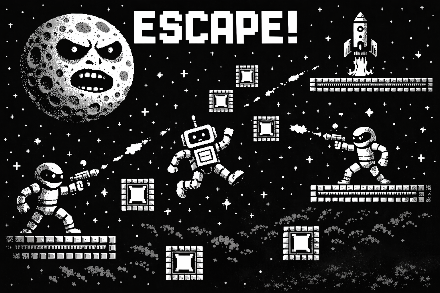 Escape from the Lunar Cave