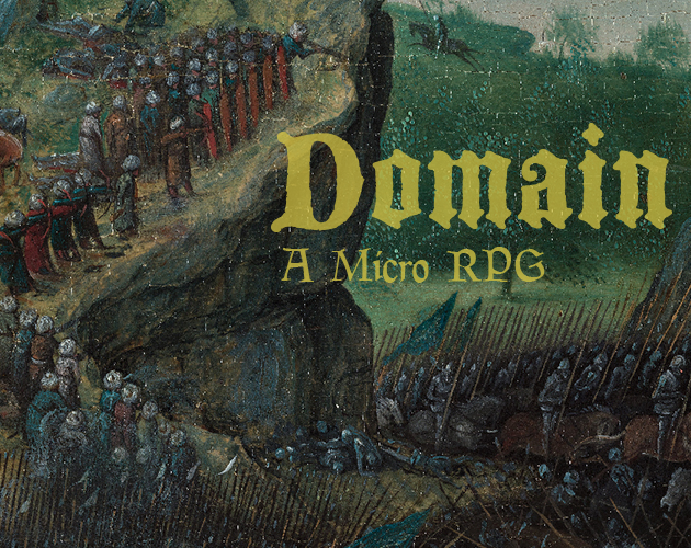 New Character Sheets/ New Core PDF with ToC Links - Domain: A Micro RPG ...