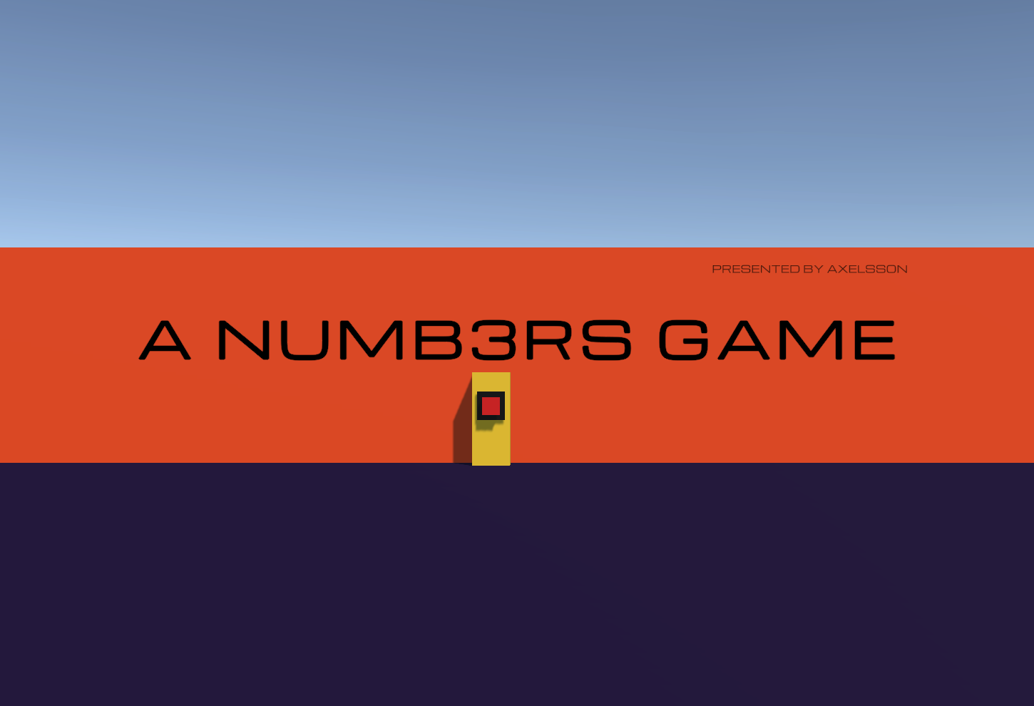A NUMB3RS GAME