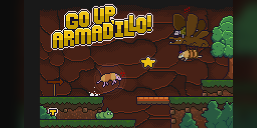 Cover image for 🐾 Go Up, Armadillo!